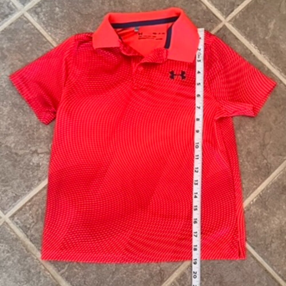 Boys Under Armour polo, size youth small